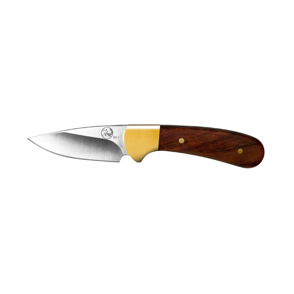Tassie Tiger Knives 3.1in. Fixed Skinning Knife With Nylon Sheath