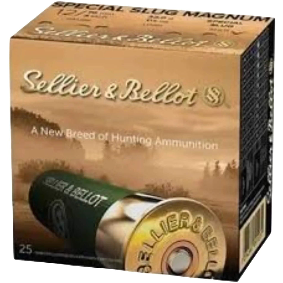 Sellier & Bellot 12Ga 32Gram Special Slug Field Load 3" Magnum Ammo