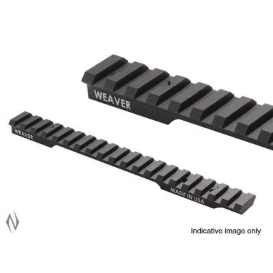As New Weaver Extended Multi Slot Rail - Savage Axis 20MOA