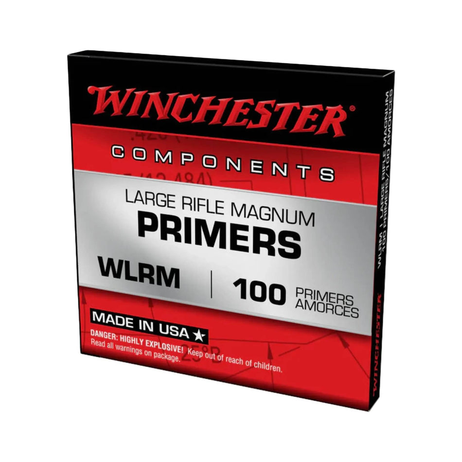Winchester Large Rifle Magnum No8- 1/2M-120 Primers