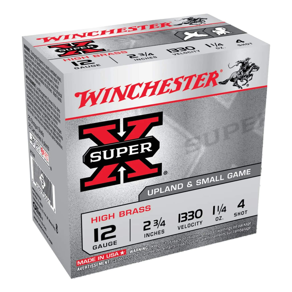 Winchester Super X HS 12Ga 36Gram Lead 4s Field Load 2-3/4in. 1330fps Ammo