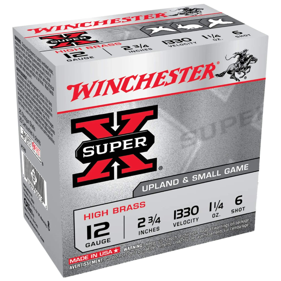Winchester Super X HS 12Ga 36Gram 6s Field Load 2-3/4in. 1330fps Ammo