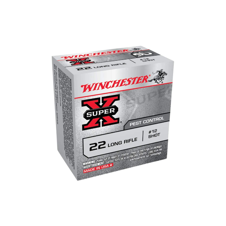 Winchester Super-X Rat Shot .22LR 12Shot Ammo
