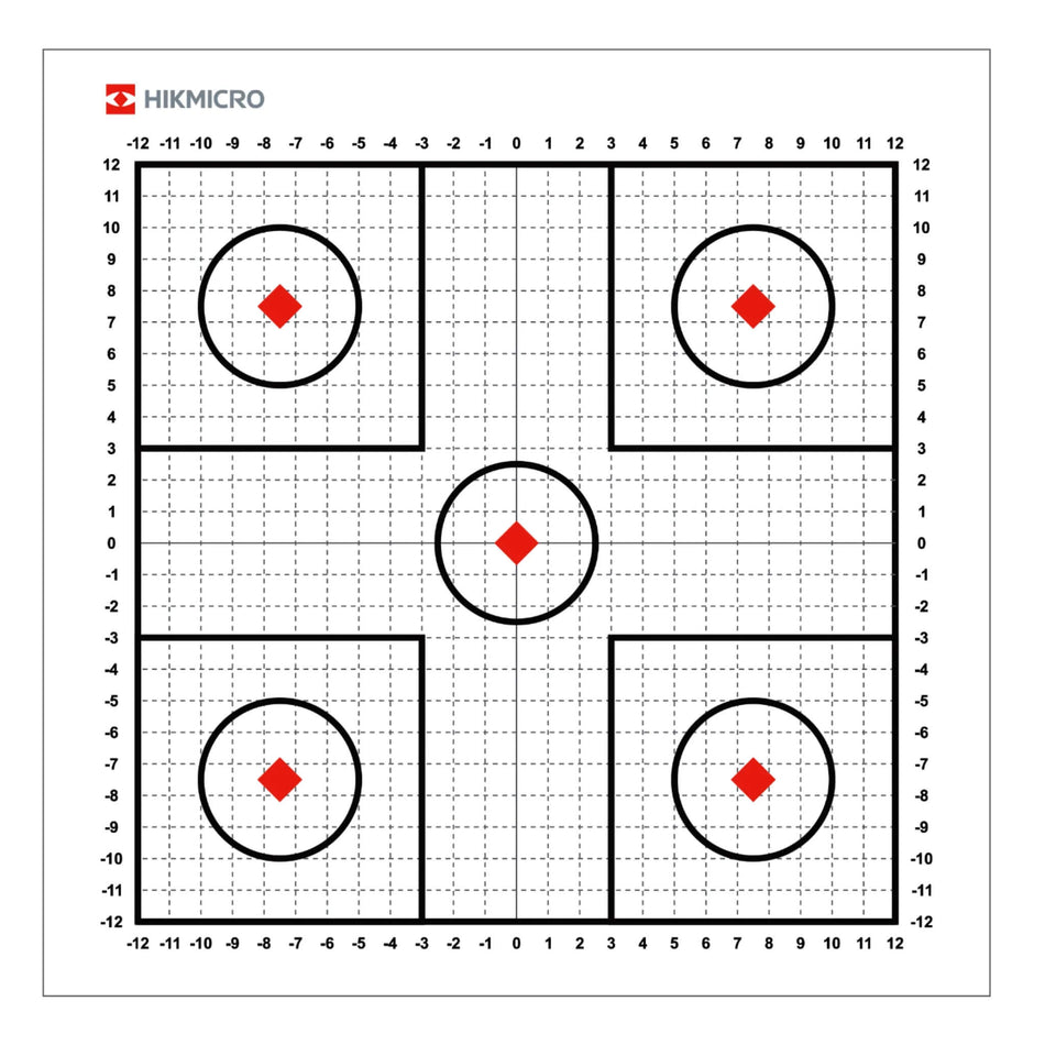Hikmicro Zero Targets for Thermal Scopes