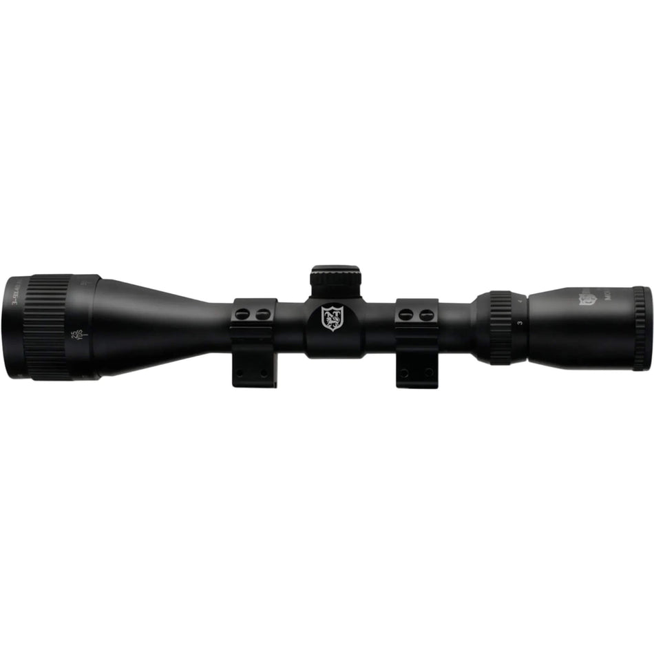 Nikko Stirling Mountmaster 3-9x40 AO 1in. HMD Reticle Riflescope With 2-Piece 3/8in. Mounts