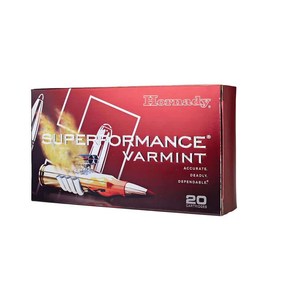 Hornady Superformance Varmint 223Rem 53gr V-Max 2465fps Ammo