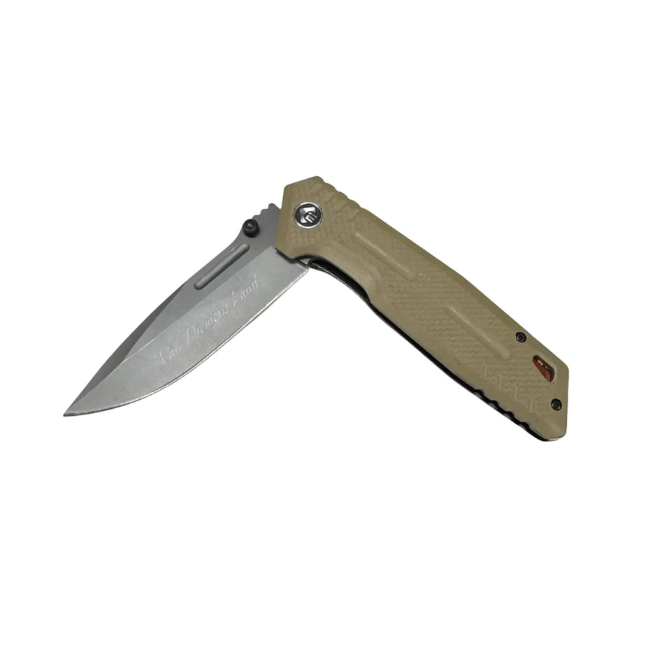 Van Diemens Land - Sherman Tan Folding Pocket Knife