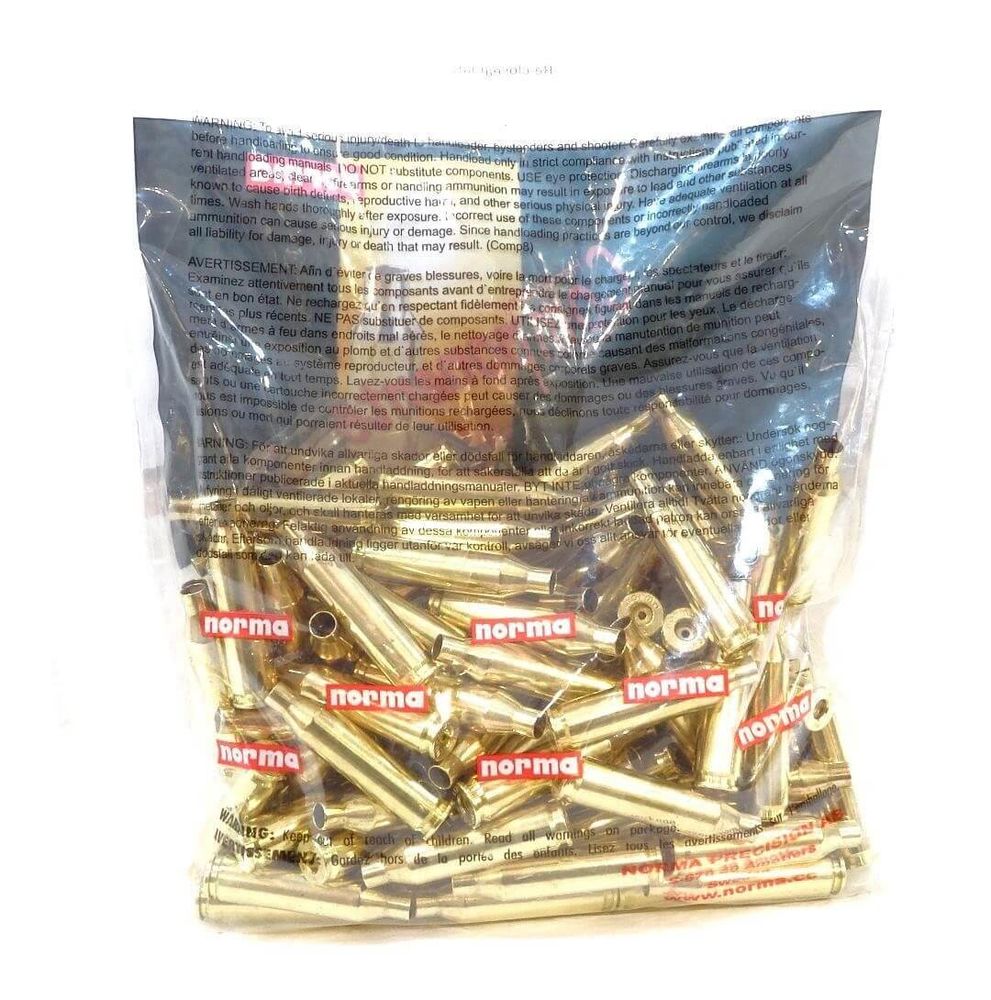 Norma .7x64 Unprimed Brass Qty 100 | Holts Gun Shop